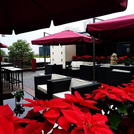 Ssaw Boutique Hotel Hangzhou Xiaoshan City Center Екстер'єр фото